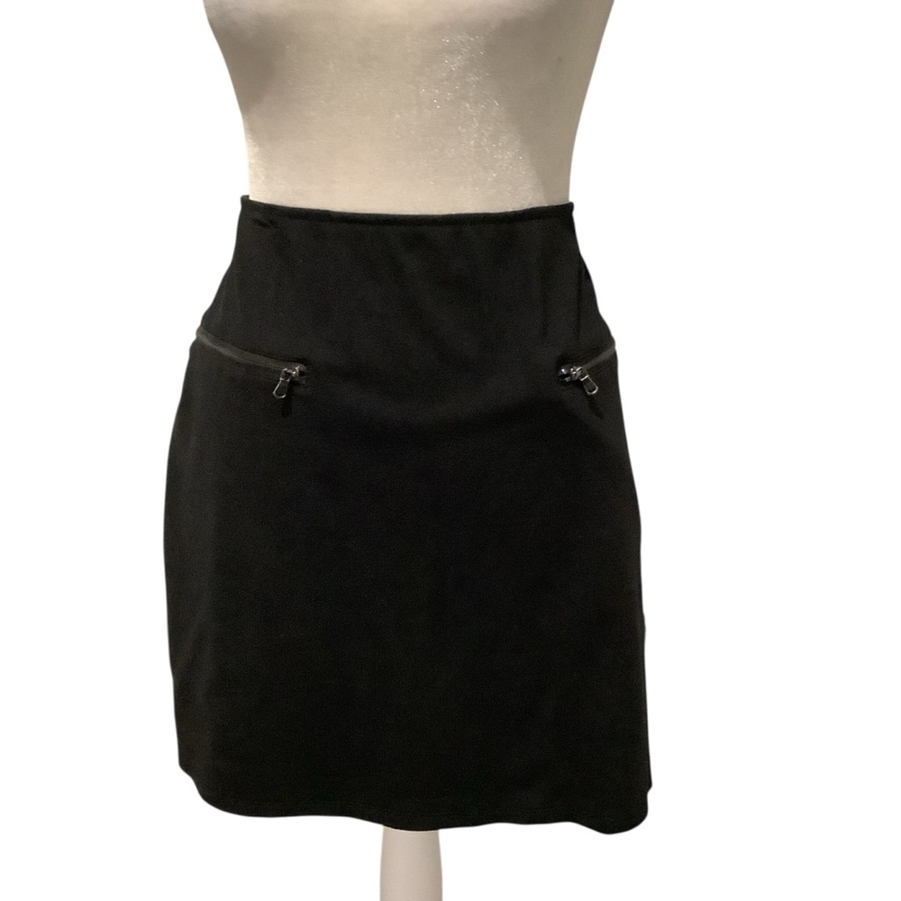 Forever 21 + Black Pencil Skirt with Zipper Pockets BRAND NEW Size 0X